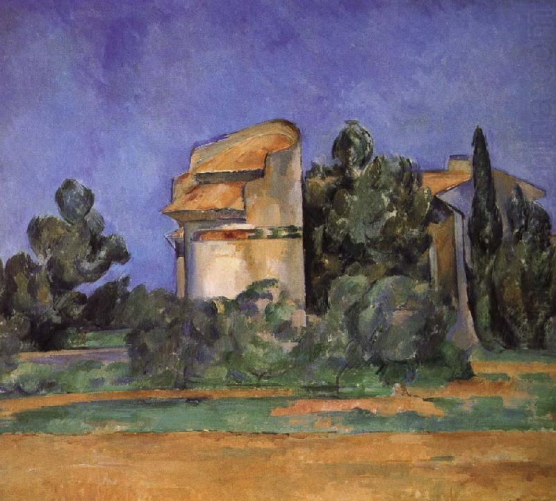 pigeon tower, Paul Cezanne